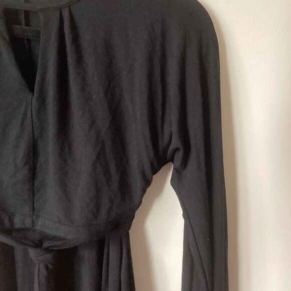 Black Jersey Maternity / Nursing Dress by Jojo Maman Bebe - Picture 3 of 5